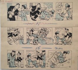 Raoul Thomen - Charlot est bon enfant (planche 3) - Planche originale