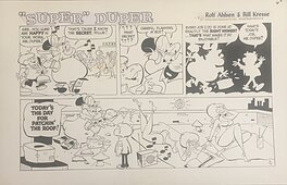Bill Kresse - "Super" Duper - Comic Strip