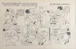Bill Kresse - "Super" Duper - Comic Strip