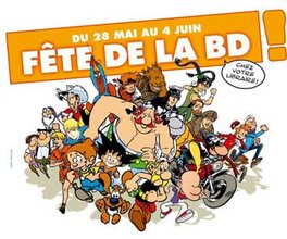 Affiche fête de la BD