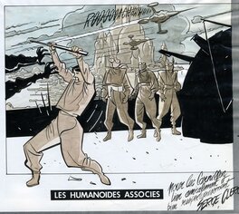 Serge Clerc - Mémoires de l’Espion - Planche originale