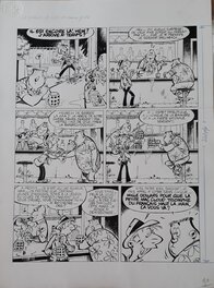 Planche originale - Joe Nuage et Kay Mac Cloud