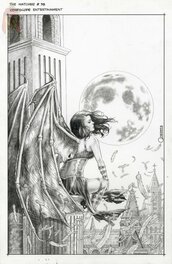 geebo vigonte - The Watcher issue 3 cover B - Couverture originale