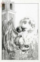 geebo vigonte - The Watcher issue 3 cover B - Original Cover