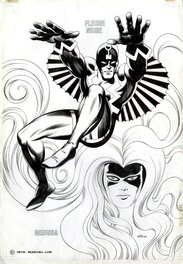 Poster black bolt avec medusa