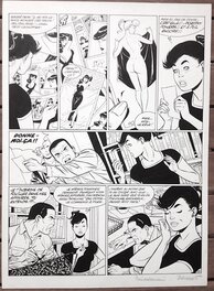 Philippe Berthet - PIN UP - planche originale - Planche originale