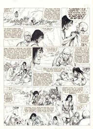 Grzegorz Rosinski - Thorgal T25 p20 - Le Mal bleu - Comic Strip