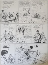 William Vance - XIII - Là où va l'indien - planche 9 - Comic Strip