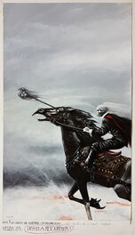 Illustration originale - Le Chien de Guerre. Michael Moorcock