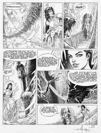 Planche originale - Sylve - T2 - Le voyage vertical - planche 28