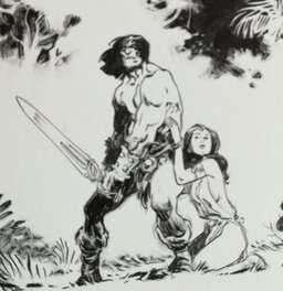 Conan prêt au combat