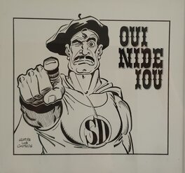 Gotlib - Super Dupont - Couverture originale - Comic Strip
