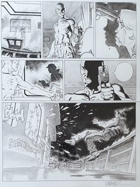 Ralph Meyer - XIII - La Mangouste - planche 52 - Planche originale