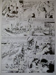 Jean-Yves Mitton - Quetzalcoatl tome 4 planche 36 - Planche originale