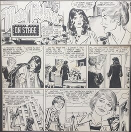 Leonard Starr - Mary Perkins on stage - Planche originale