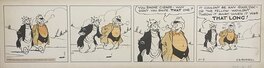 Clarence D. Russell - Pete the Tramp (le Père Lacloche) - Planche originale