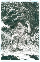 Robson Rocha - Swamp Thing Giant #6, cover - Couverture originale