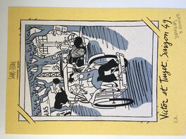 Ex libris offert par l’auteur Ex libris offert par l’auteur