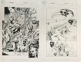 Michael Sta Maria - Jirni vol 3 issue 2 pages 4 & 5 - Planche originale