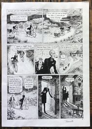 Hervé Tanquerelle - PROFESSEUR BELL pl.7 du tome 5 - Planche originale