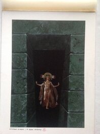 Original de La Couverture de Nicollet du NéO 92 au Format entier avec son Calque de Protection ( soulevée pour Prendre cette Photo ). Original de La Couverture de Nicollet du NéO 92 au Format entier avec son Calque de Protection ( soulevée pour Prendre cette Photo ).
