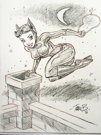 Tom Bancroft - Catwoman par Tom Bancroft - Original Illustration
