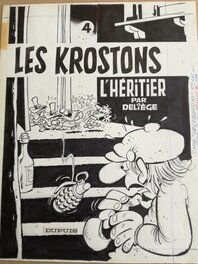 Paul Deliège - Les KROSTONS - L'HERITIER - Comic Strip