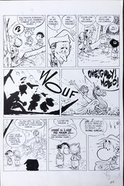 Alain Dodier - GULLY - Le Poisson bleu - pl. 21 - Planche originale