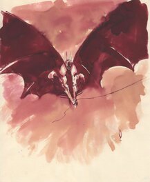 George Pratt - George Pratt - Batman - Illustration originale