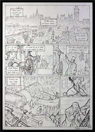 Bruno Maïorana - "D" tome 3 - Planche 38 - Planche originale