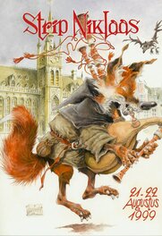 René Hausman - Strip Niklaas - Illustration originale
