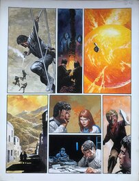 Don Lawrence - Storm 6 - Het geheim van de Nitronstralen - Planche originale