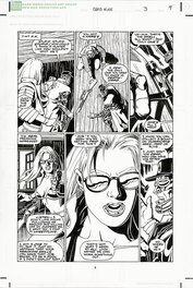 Dan Lawlis - Barb Wire - Issue #3, planche 9 - Planche originale