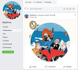 Photo de Septimus sur facebook Photo de Septimus sur facebook