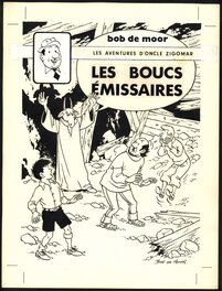 Bob De Moor - Johan et Stéphane/ Oncle Zigomar - Les Boucs Émissaires - Original Cover