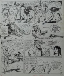 Norma - Capitaine Apache - Planche originale