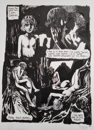 Blutch - Pétrone. - Planche originale