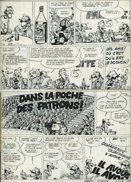 Malo Louarn - 1978 - "Le candidat" - Planche originale