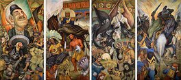 Carnaval de la vida mexicana - Diego Rivera