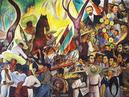 Sueño de una tarde dominical en la Alameda - Diego Rivera Sueño de una tarde dominical en la Alameda - Diego Rivera