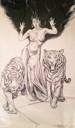 Douglas Klauba - Tigers - Original Illustration