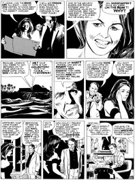 Stan Drake - Kelly Green La Flibuste de la BD page - Planche originale