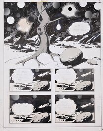 Wally Wood - " Lunar Tunes "    Page 1 - Planche originale