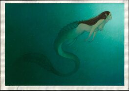 Erlé Ferronnière - Sirène - Original Illustration