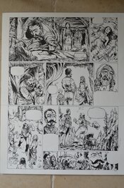 Tiburce Oger - La piste des ombres tome 1 planche 6 - Comic Strip