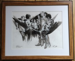 Oeuvre encadrée