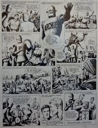 Ted Kearon - Robot Archie - " Abdul Cra's Pirates " - Comic Strip