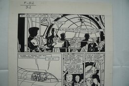 Freddy Lombard, F-52 (dessin), p 32, avec Yann (scénario), Humanoïdes Associés, 1990.