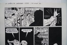 Freddy Lombard, p 23, La Comète de Carthage -avec Yann (scénario)-Humanoïdes Associés, 1986 Freddy Lombard, p 23, La Comète de Carthage -avec Yann (scénario)-Humanoïdes Associés, 1986
