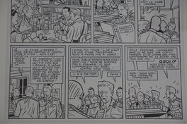 Freddy Lombard, p 26, Vacances à Budapest (dessin), avec Yann (scénario), Humanoïdes Associés, 1988 Freddy Lombard, p 26, Vacances à Budapest (dessin), avec Yann (scénario), Humanoïdes Associés, 1988